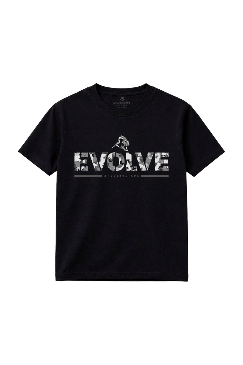 XAPE Evolve Camo Tee - Black