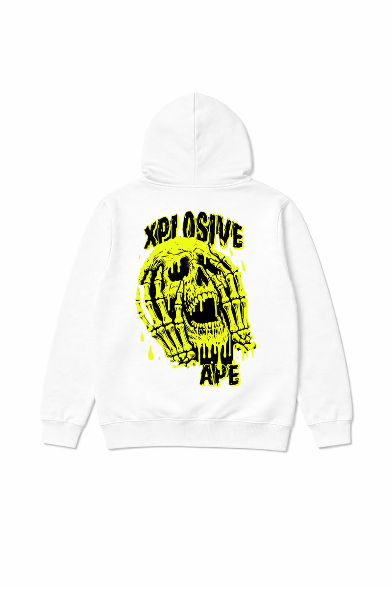 XAPE Grilled Cheese Hoodie - White