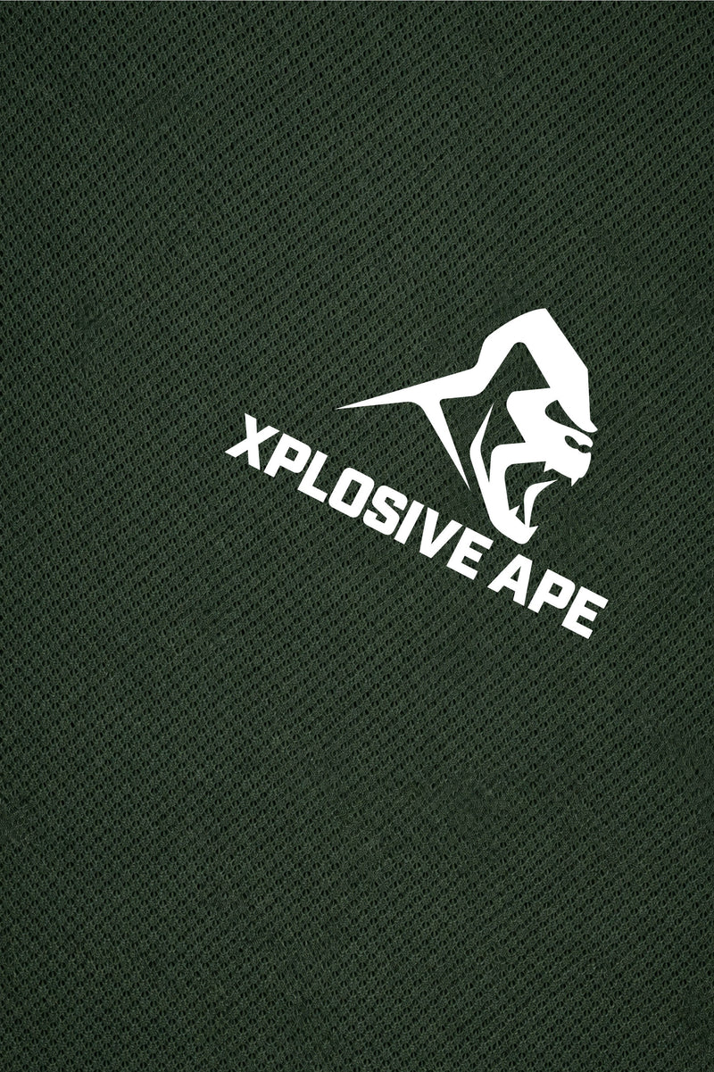 XAPE Prime Tech Tee - Forest Green