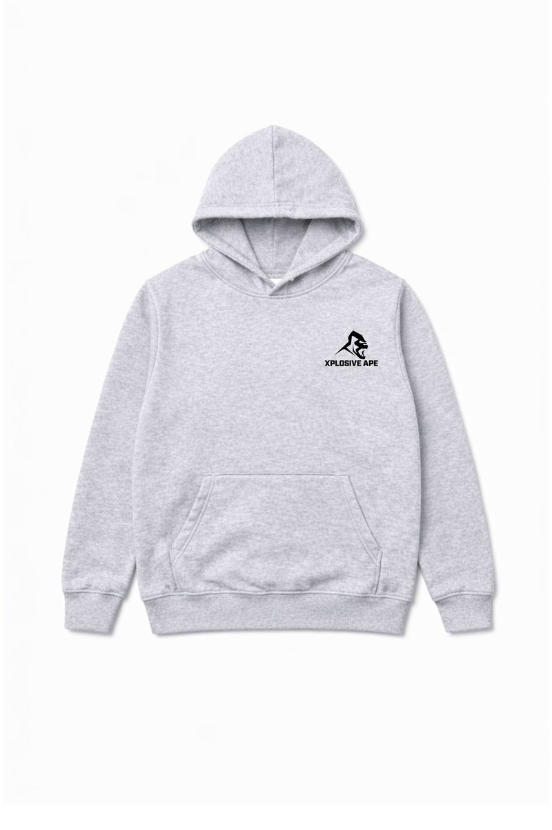 XAPE Raider Hoodie - Heather Grey
