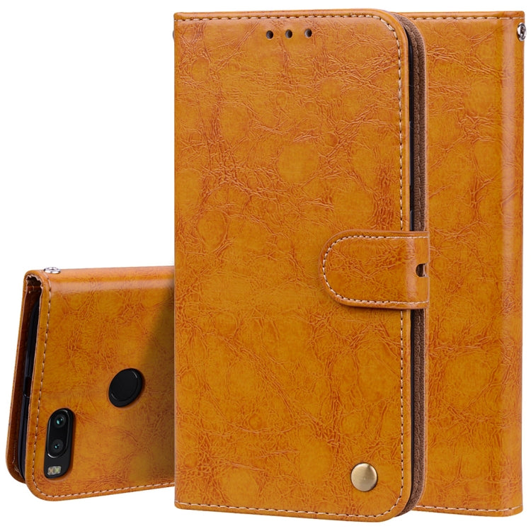 For Xiaomi  Mi A1 & 5X Business Style Oil Wax Texture Horizontal Flip Leather Case with Holder & Card Slots & Wallet & Lanyard, For Xiaomi Mi A1 & 5X, For Xiaomi Mi A1