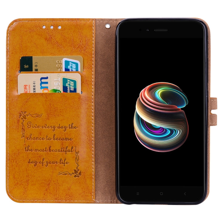 For Xiaomi  Mi A1 & 5X Business Style Oil Wax Texture Horizontal Flip Leather Case with Holder & Card Slots & Wallet & Lanyard, For Xiaomi Mi A1 & 5X, For Xiaomi Mi A1