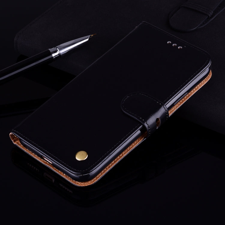 Business Style Oil Wax Texture Horizontal Flip Leather Case for Xiaomi Pocophone F1 , with Holder & Card Slots & Wallet, For Xiaomi Poco F1