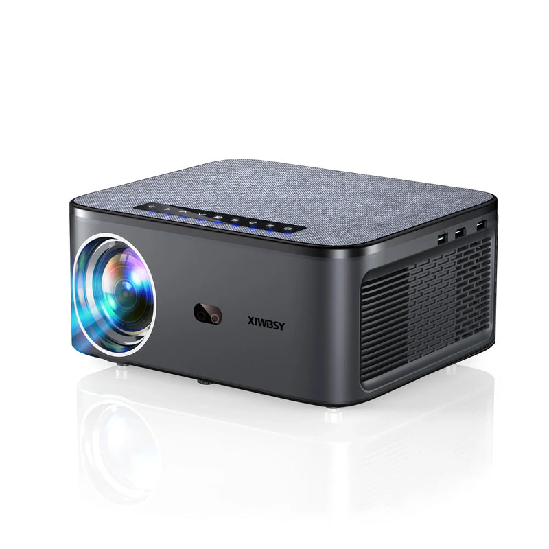XIWBSY T08 Projector Smart 8K Wifi Bluetooth Auto Focus Android 12 35000 Lumens