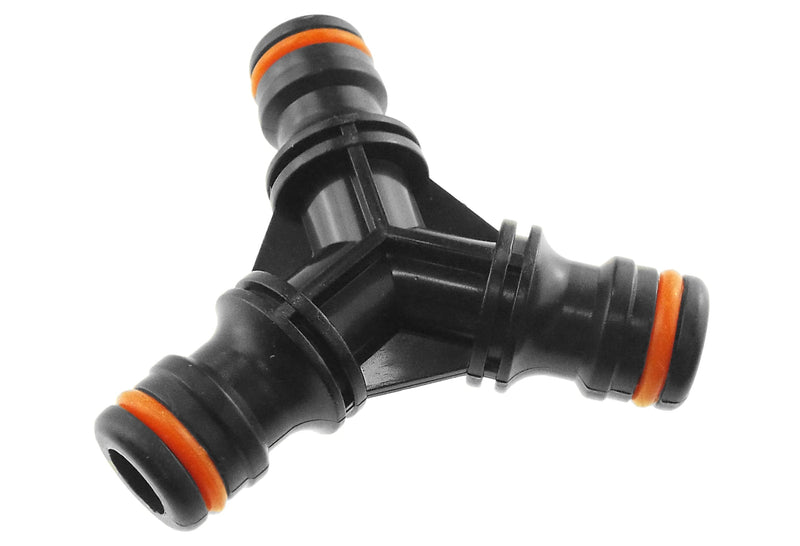 Three Way Snap-On Male Black