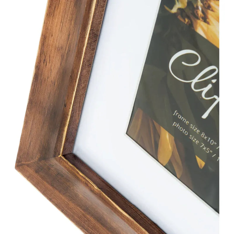 Kenro Clifton Series 7x5 Photo Frame -  Walnut Brown