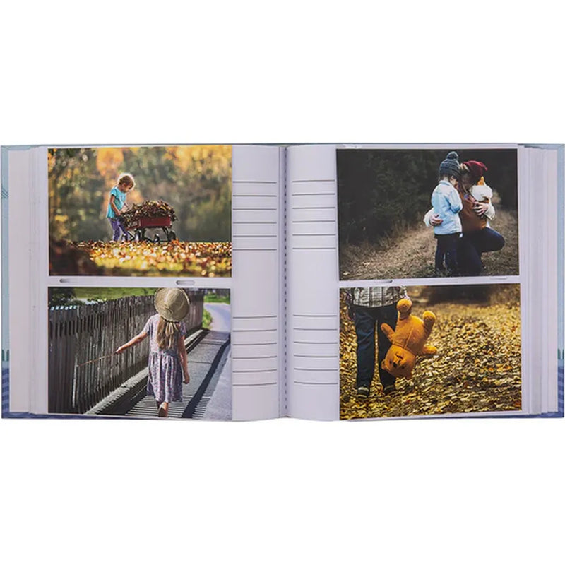 Kenro KUSSO Dinosaur Series Baby Album for 200 6x4" Photos - Green