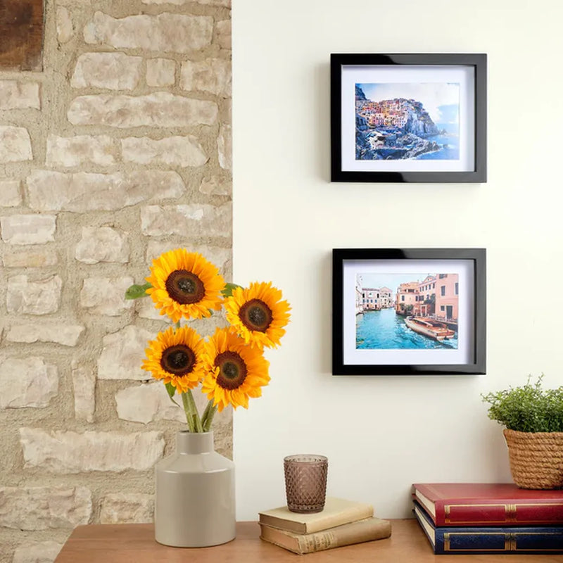 Kenro Rocco Shadow Box 8x6 Photo Frame - Black