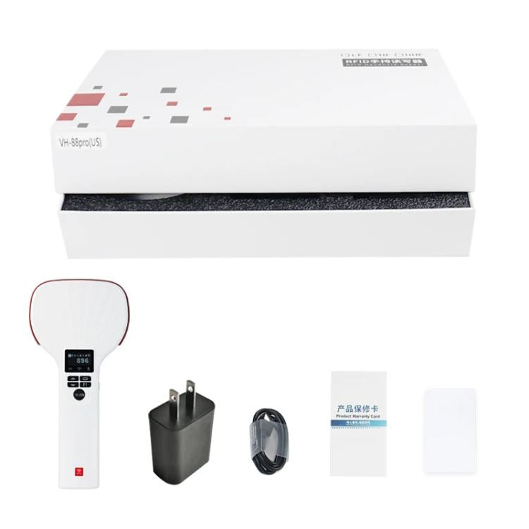 Long Range RFID UHF Portable Handheld Bluetooth Reader, Style: Standard + 2D Head