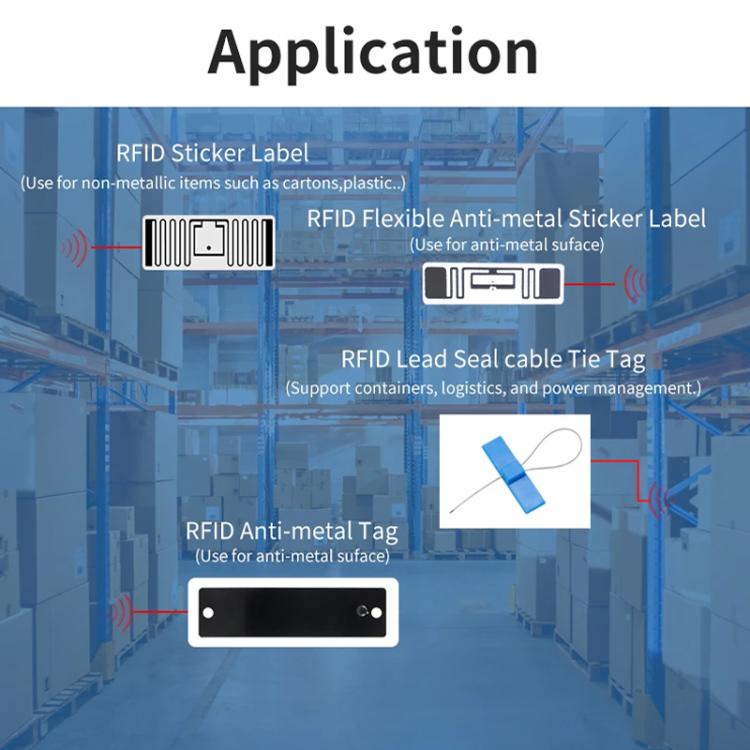 E710 Chip Long Range RFID UHF Portable Handheld Bluetooth Reader, Style: Enhanced