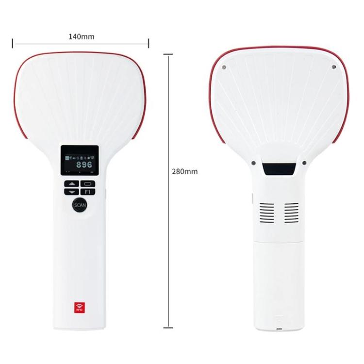 E710 Chip Long Range RFID UHF Portable Handheld Bluetooth Reader, Style: Enhanced