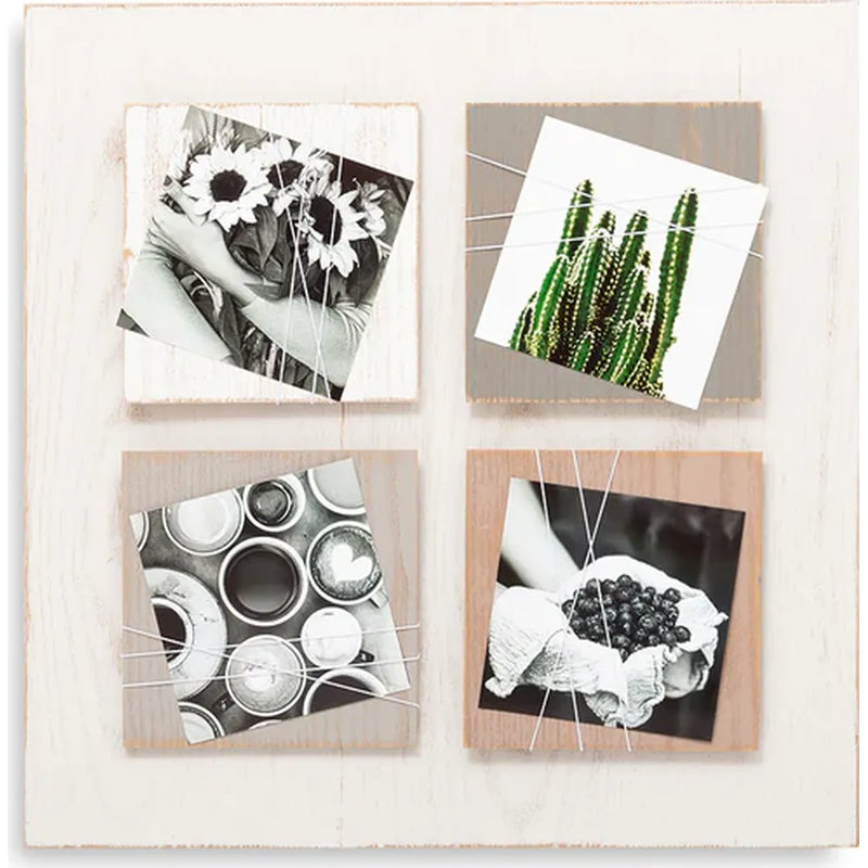 Kenro Rustic Multi Frame - 4 4x4" Photos
