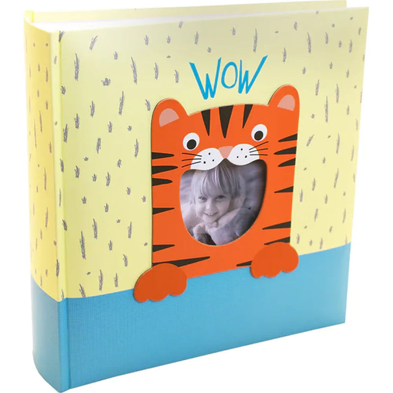 Kenro KUSSO Tiger Cub Childrens Album for 200 6x4" Photos