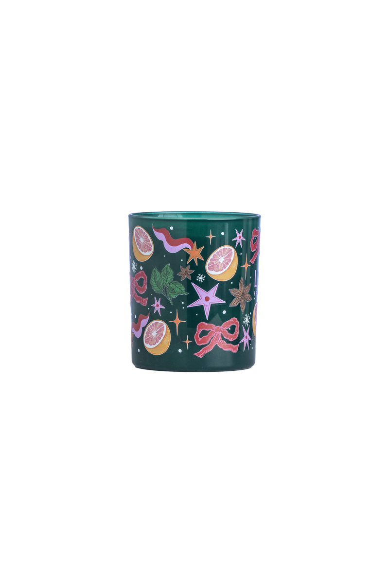 Yala Luxury Scented Special Glass Candle | Hand-Poured Amber Spice Candle