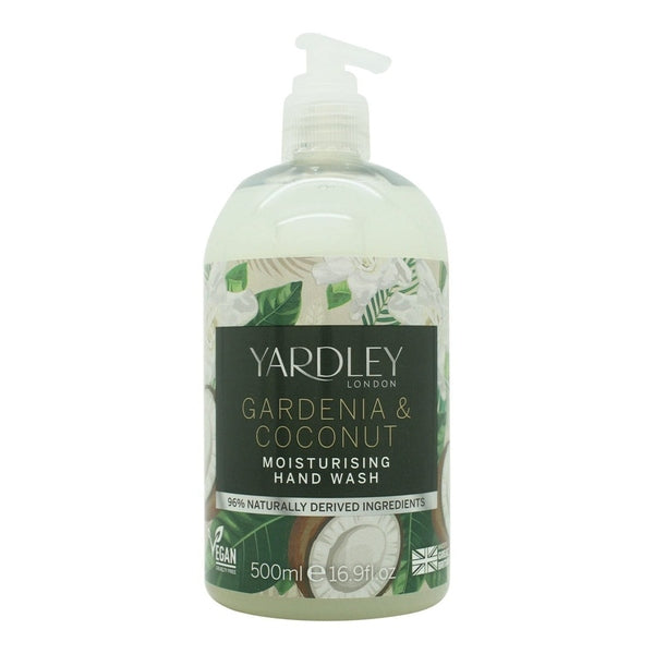 Yardley Gardenia & Coconut Milk Botanical Hand Wash 500ml