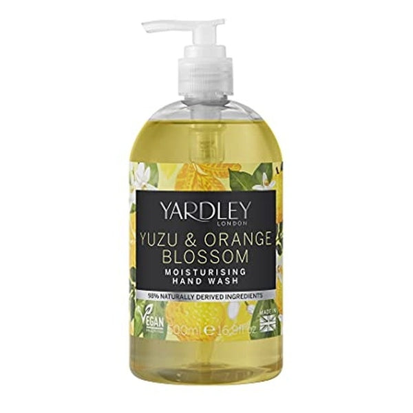 Yardley Yuzu & Orange Blossom Botanical Hand Wash 500ml