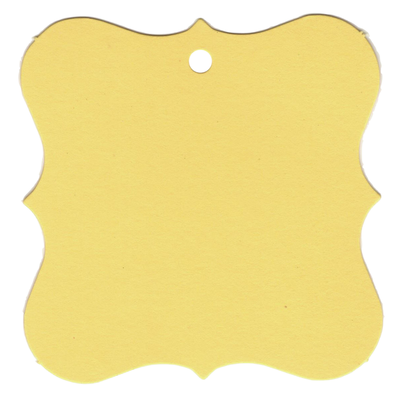 100 Designer Gift Tags with White Satin Ribbon -  21 Colours, Birthday Xmas