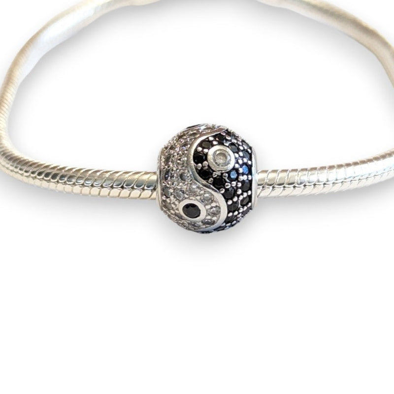 Yin and Yang Bead Charm