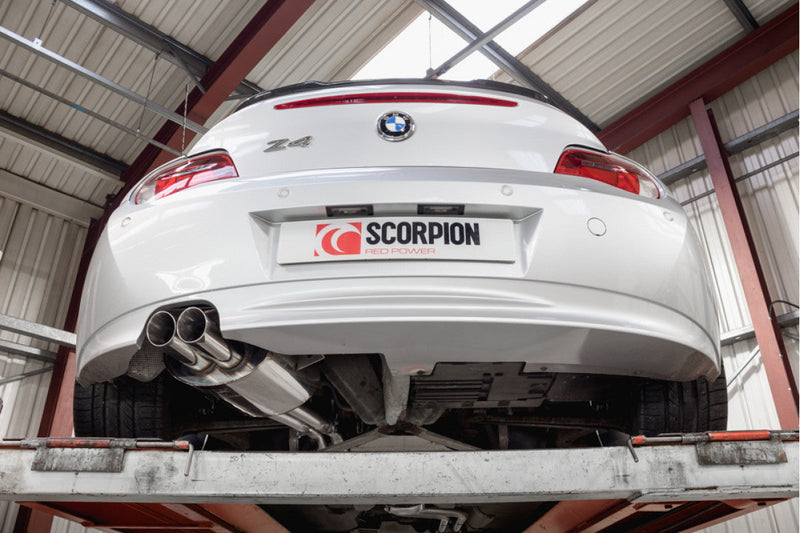 Scorpion Exhausts BMW Z4 E85 & E86 Resonated cat-back system