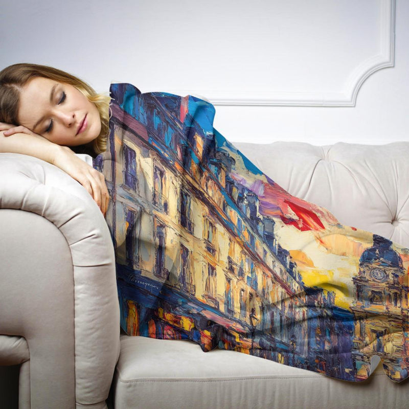Rue de la Bourse Blanket