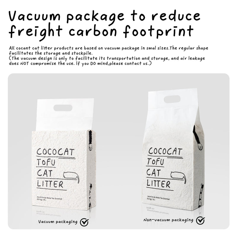 Cococat Plant-based Tofu Cat Litter