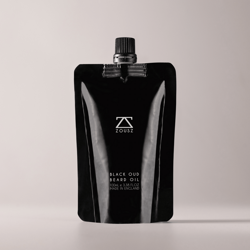 Black Oud Beard Oil 100mL Refill Pouch