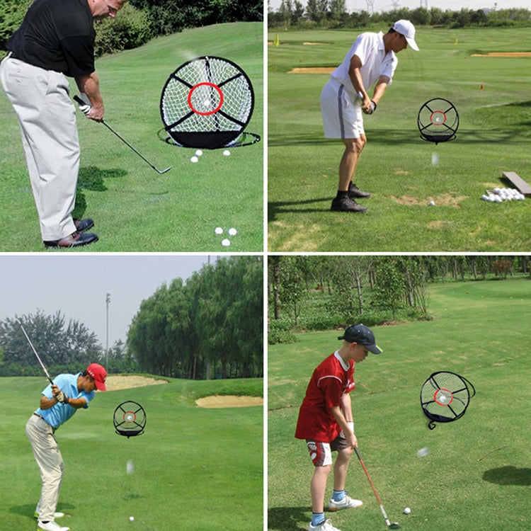 PGM Golf Cutting Rod Folding Practice Net, Peripheral Size: 54x65cm, LXW005