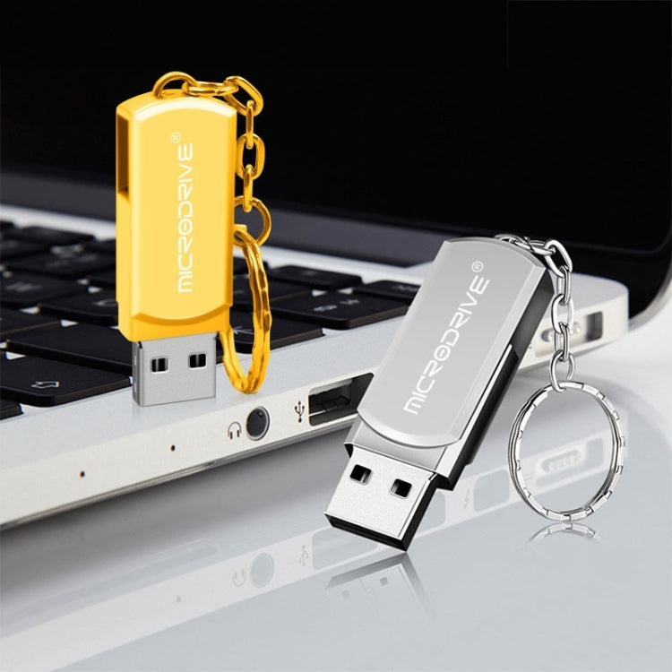 MicroDrive 4GB USB 2.0 Creative Personality Metal U Disk with Hook, 4GB