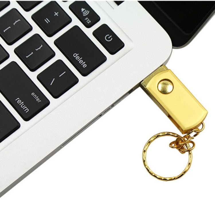 MicroDrive 4GB USB 2.0 Creative Personality Metal U Disk with Hook, 4GB