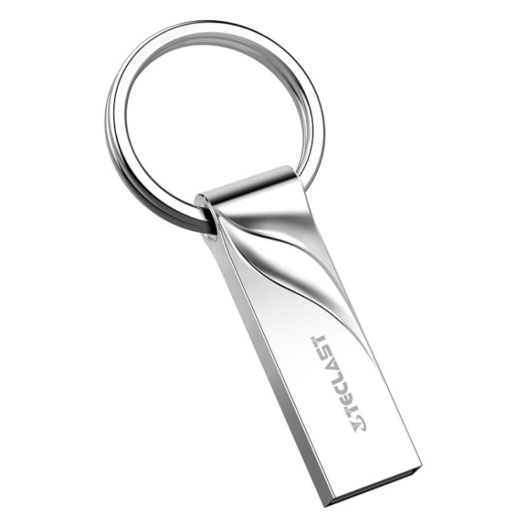 TECLAST 32GB USB 2.0 Fashion and Portable Metal USB Flash Drive with Hanging Ring, 32GB