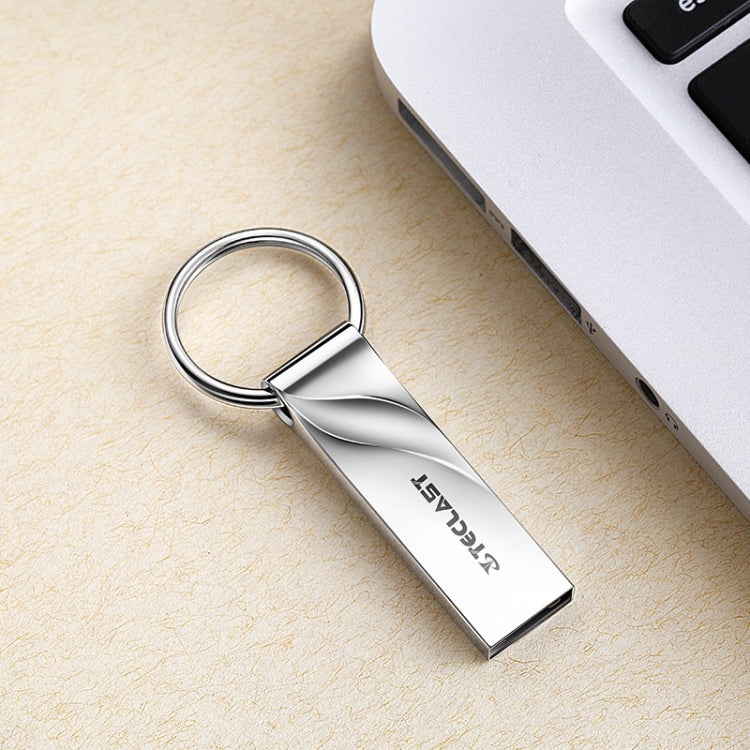 TECLAST 32GB USB 2.0 Fashion and Portable Metal USB Flash Drive with Hanging Ring, 32GB