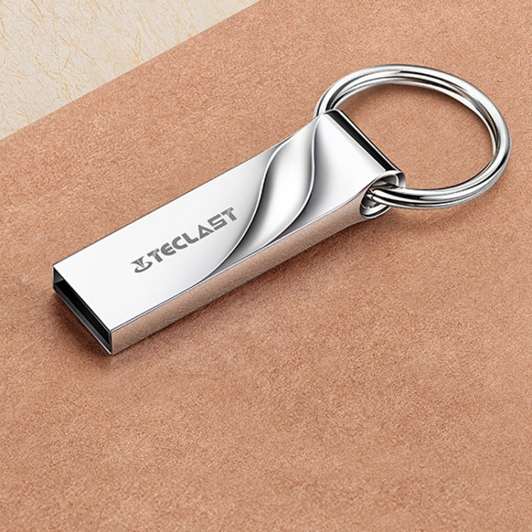 TECLAST 32GB USB 2.0 Fashion and Portable Metal USB Flash Drive with Hanging Ring, 32GB