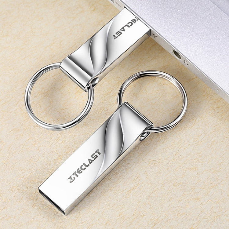TECLAST 32GB USB 2.0 Fashion and Portable Metal USB Flash Drive with Hanging Ring, 32GB