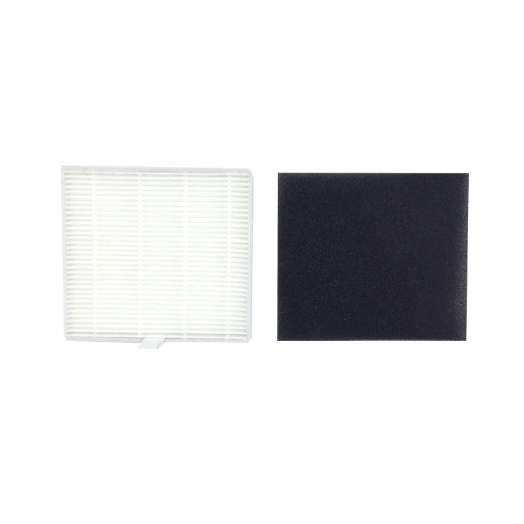 XI273 1 Pair I258 Side Brush + 2 PCS I206 Filter + I262 Cleaning Rag for ILIFE V8S