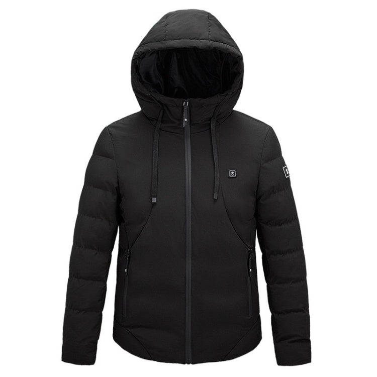 Men and Women Intelligent Constant Temperature USB Heating Hooded Cotton Clothing Warm Jacket, M, L, XL, XXL, XXXL, 4XL, 5XL, 6XL