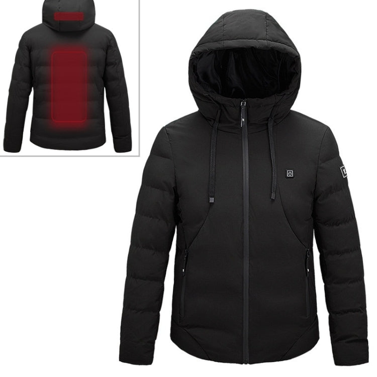 Men and Women Intelligent Constant Temperature USB Heating Hooded Cotton Clothing Warm Jacket, M, L, XL, XXL, XXXL, 4XL, 5XL, 6XL