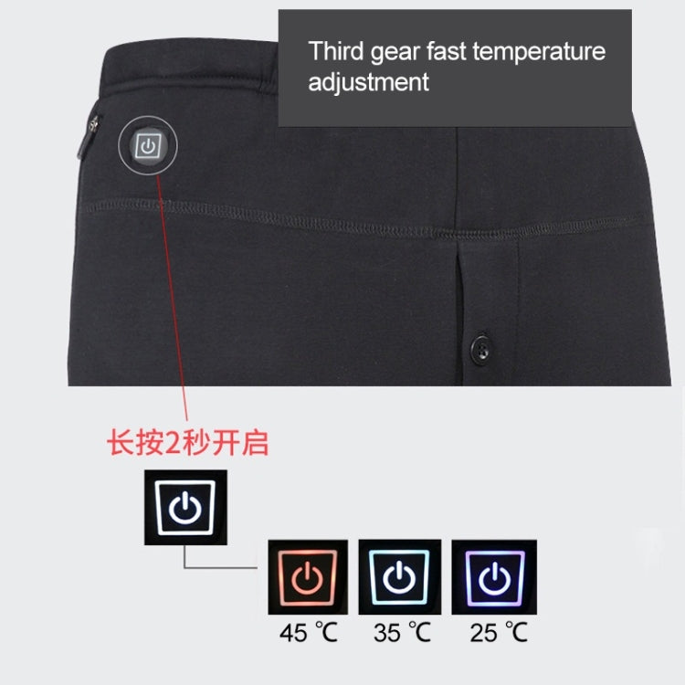 USB Secure Smart Thermostat Hair Hot Pants for Men (Color:Black Size:XXXXXL), L, XL, XXL, XXXL, 4XL, 5XL