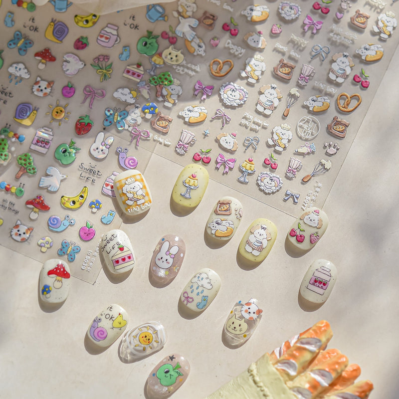 Hello Claws | Lovely Zoo Nail Deco Sticker