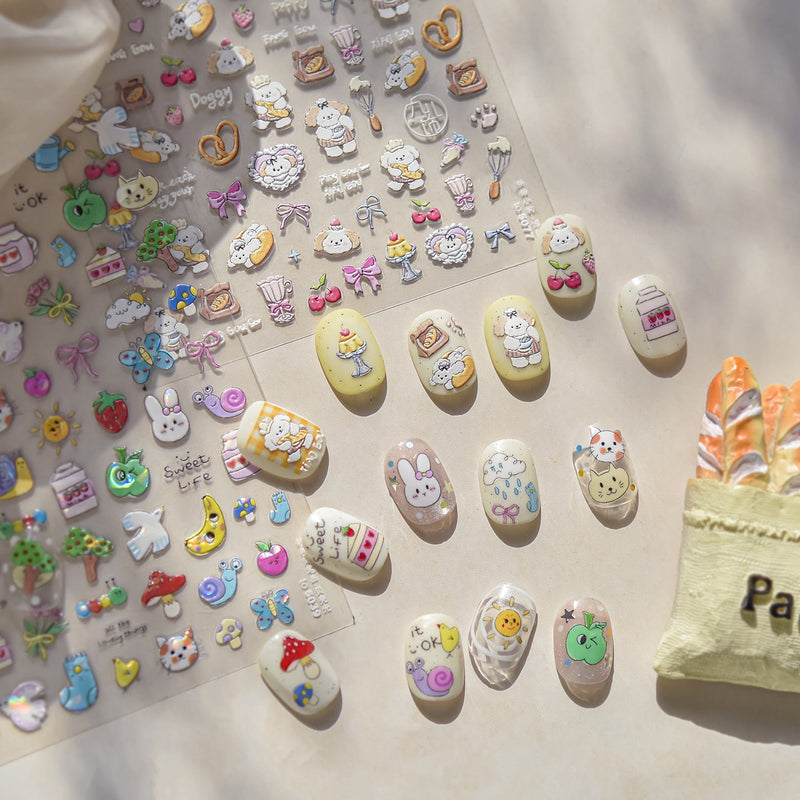 Hello Claws | Lovely Zoo Nail Deco Sticker