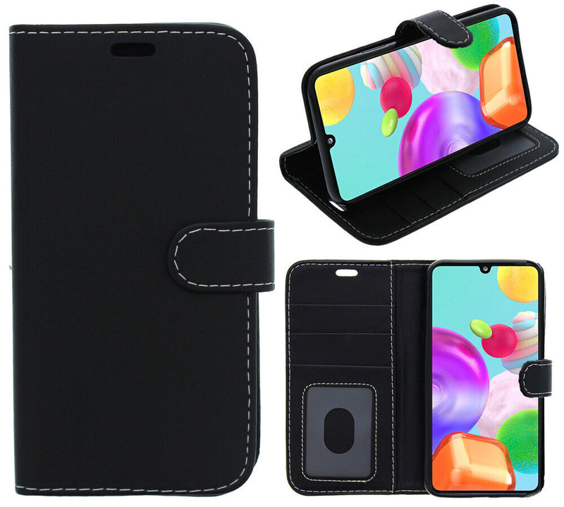 Samsung Galaxy A03s Book Flip Case Leather Wallet