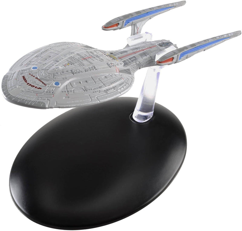 #13 U.S.S. Enterprise NCC-1701-F (Federation Livery) Model Die Cast Ship BONUS ISSUE (Eaglemoss / Star Trek)