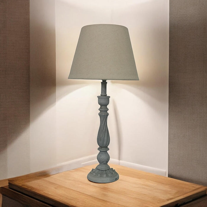 54CM LAMP AND SHADE