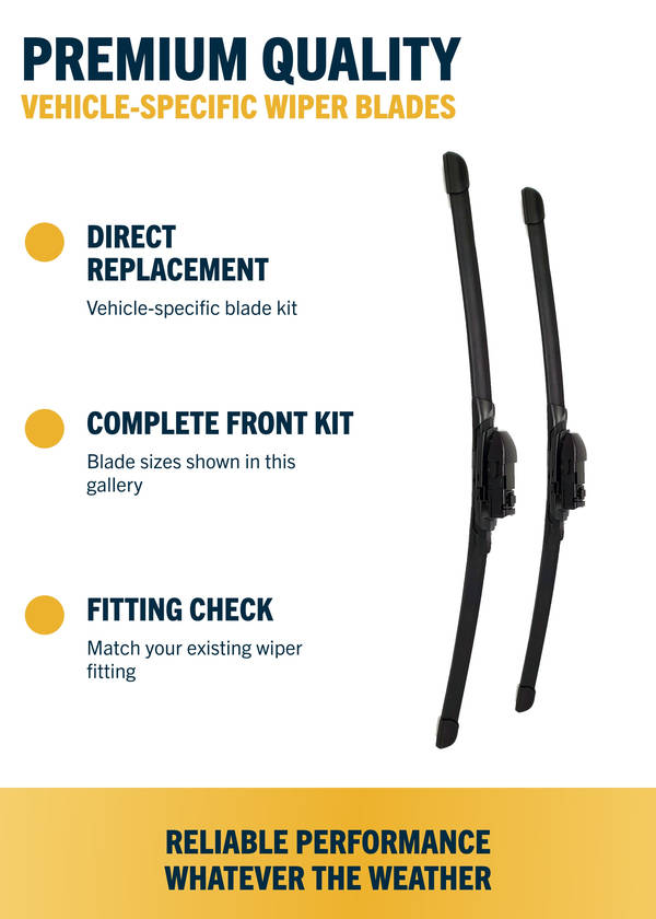 Mazda CX-5 SUV Front Wiper Blades | Mar 2017 onwards