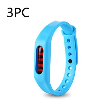 Plant Essential Oil Mosquito Repellent Silicone Bracelet