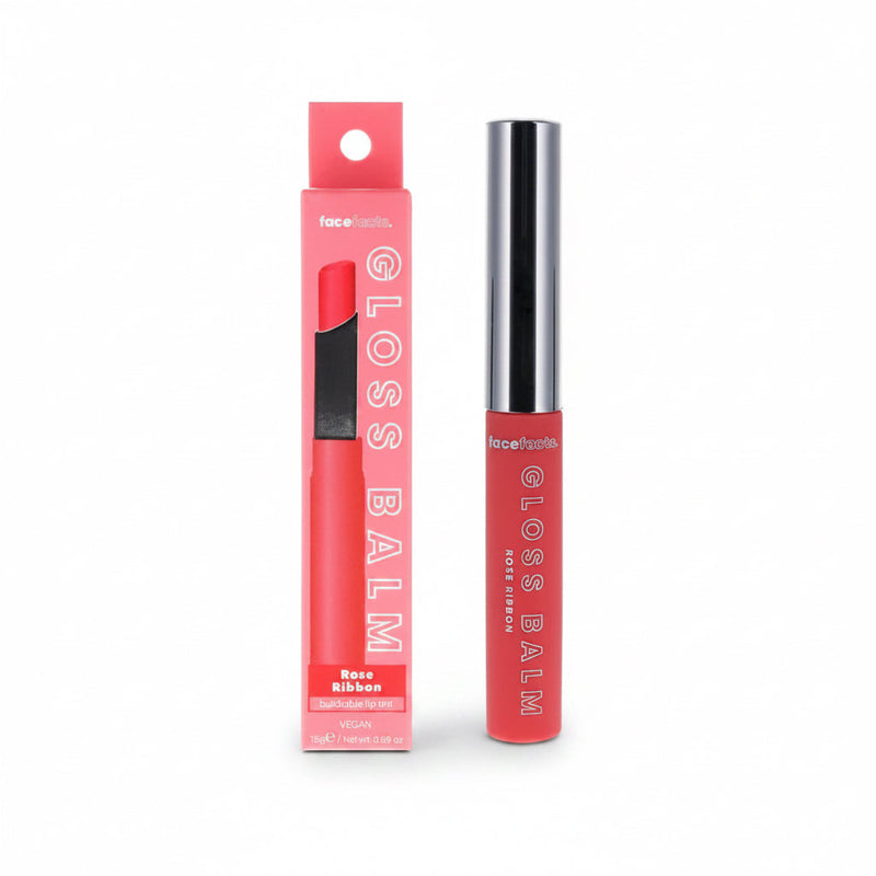 Rose ribbon gloss balm stick