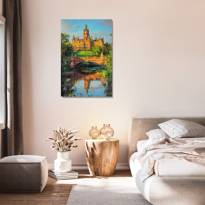 Kelvingrove Golden Hour Canvas