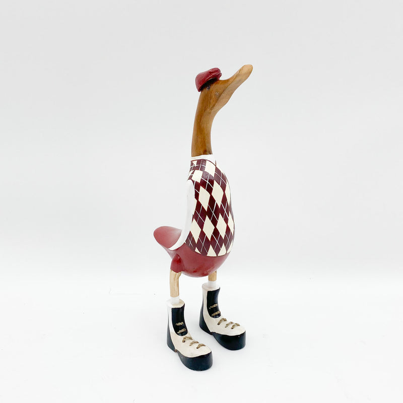 45CM GOLFER DUCK