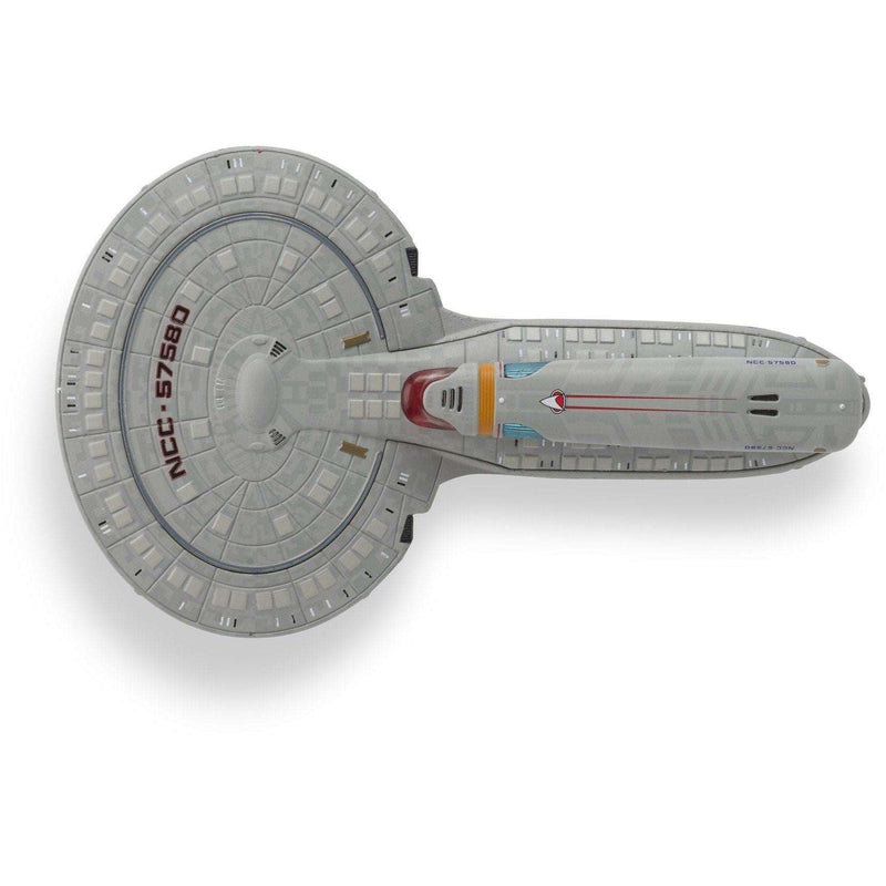 #114 Challenger Class Starship Model Die Cast Ship (Star Trek)
