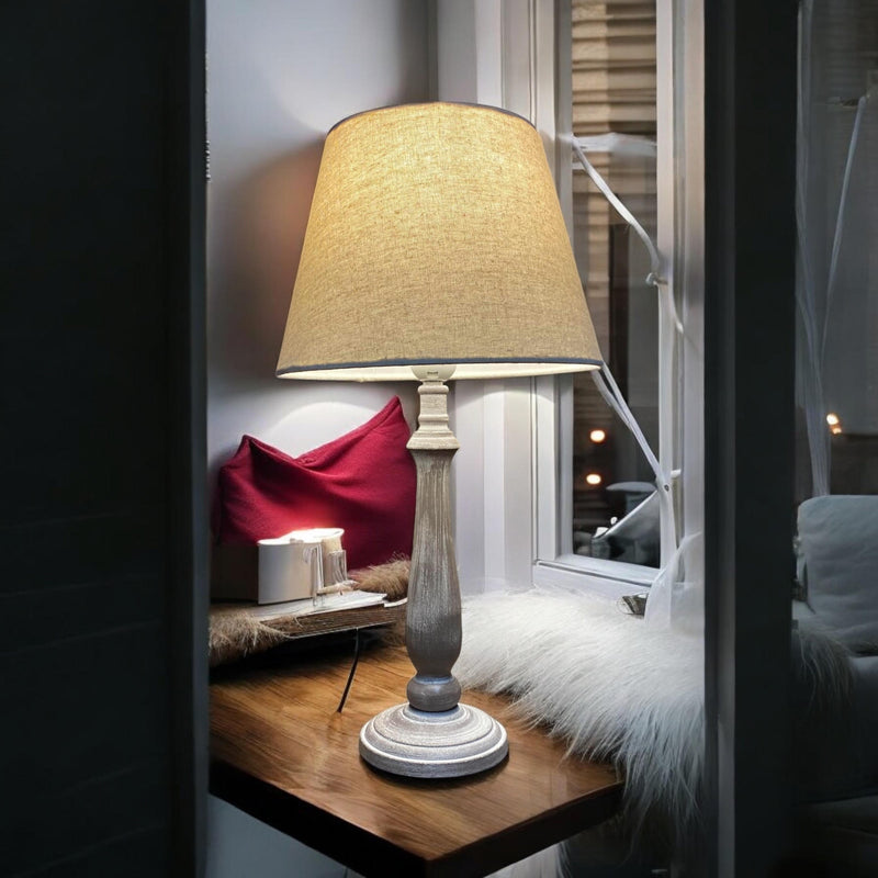45CM LAMP AND SHADE