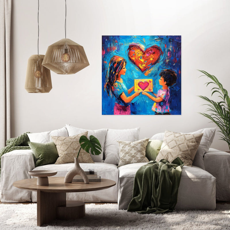 Heartfelt Greeting Canvas